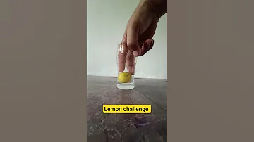 I Extracted Lemon Using Only My Body Shorts Challenge 