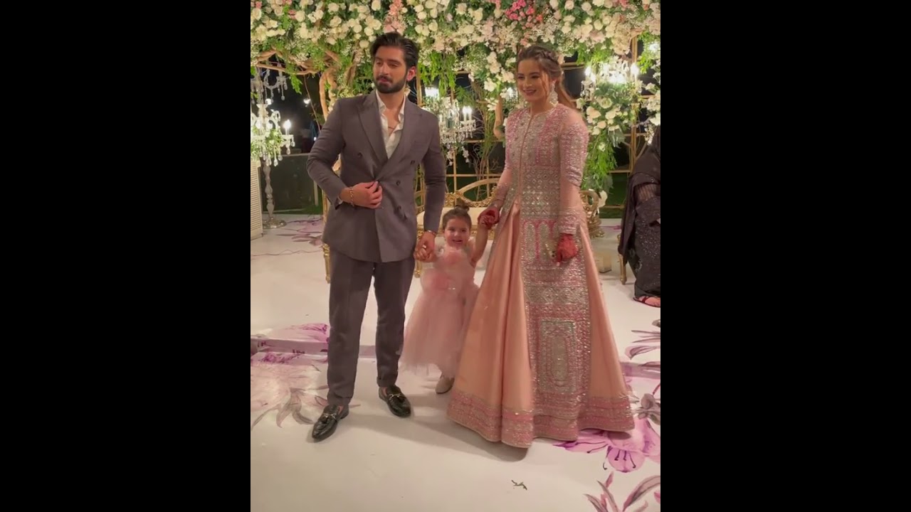 Aiman Khan | Muneeb Butt | Amal Muneeb | Wedding | Fashion | LAAM
