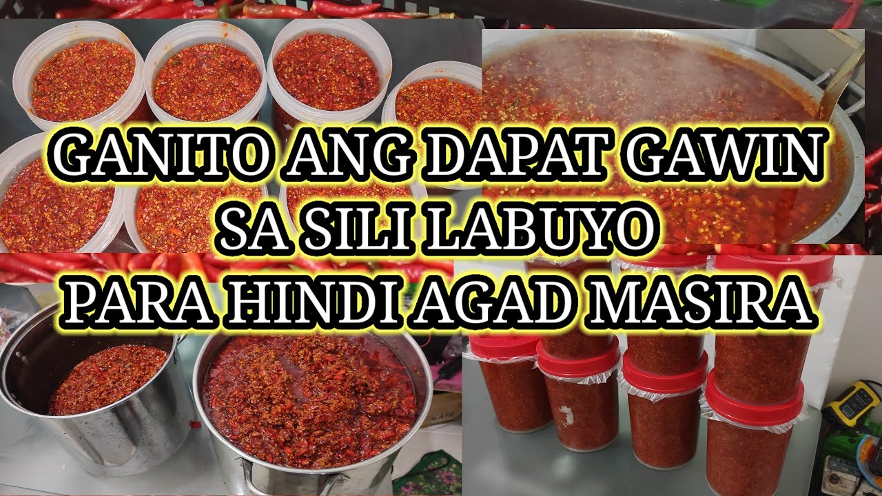 ANO ANG DAPAT GAWIN SA SILI LABUYO PARA HINDI AGAD MASIRA