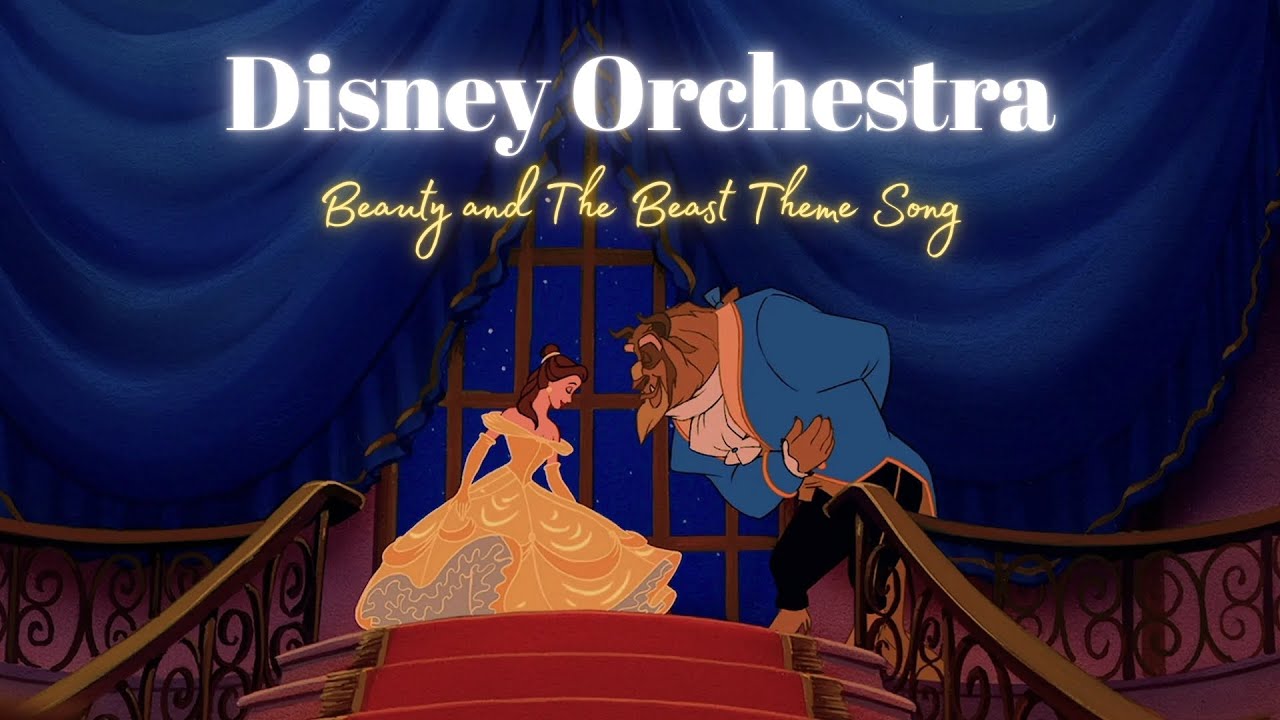 [𝗽𝗹𝗮𝘆𝗹𝗶𝘀𝘁] Disney Orchestra Symphony | Beauty and The Beast Theme Song 🌹