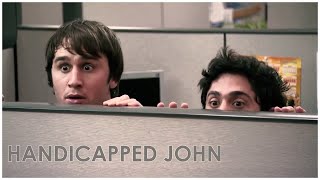Handicapped John(Dialogue Commercial Edit) with no BG score.  Akesh Prasad 301150793.