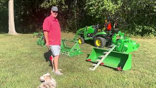 John Deere 1025r attachment and accessories review