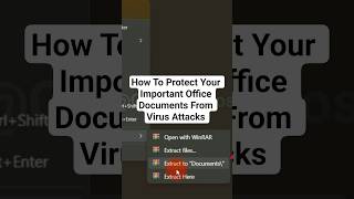 How To Protect Your Important Office Documents From Virus Attacks #office #documents #fyp #fypviralシ