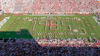 10-04-25 OU vs Kent State Halftime - University of Oklahoma Marching Band