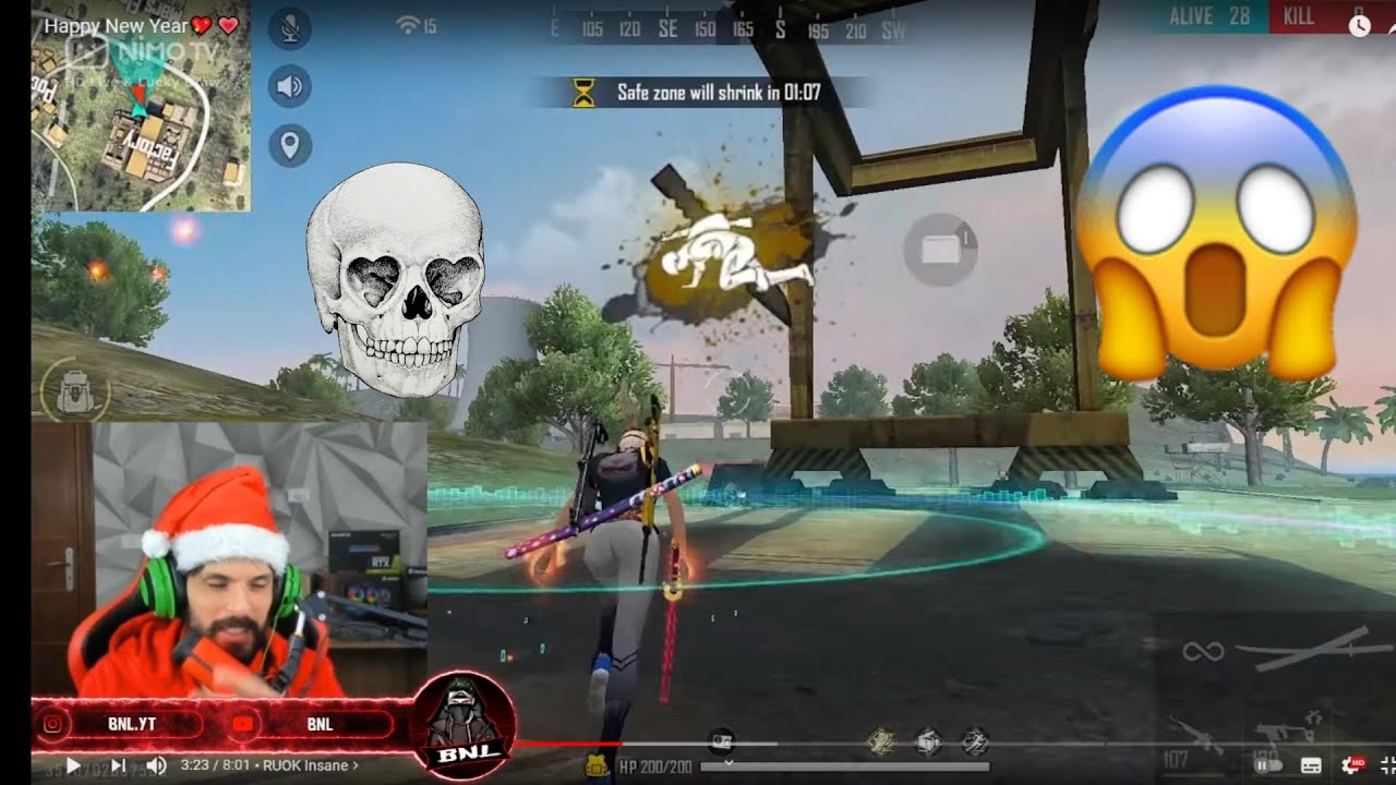 ردة فعل BNL على RUOK FF💥💥