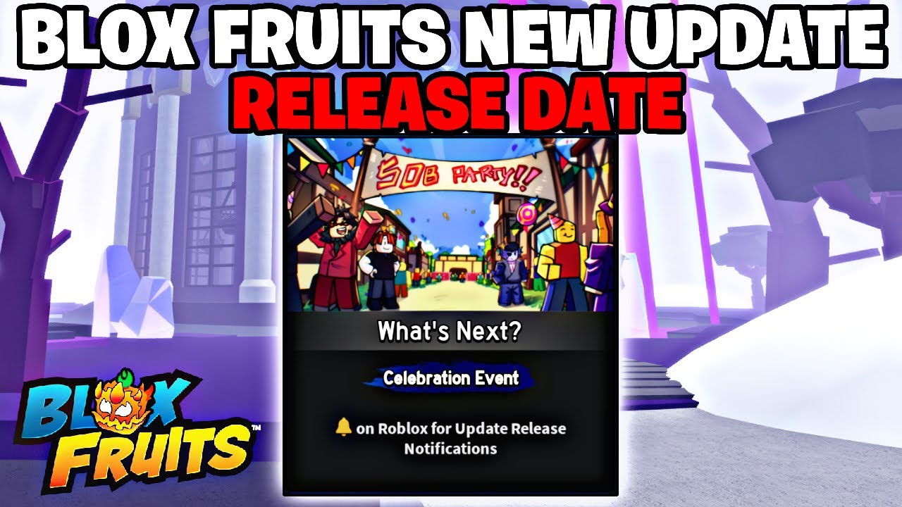 Дата выхода нового обновления «Праздничное» для Blox Fruits! Обновление «Божественное искусство» ...