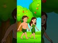 Adam and Eve in the Beautiful Garden 🌿🍎