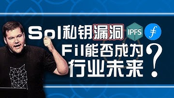 #IPFS/Fil Solana私钥漏洞，数据安全如何保障？fil能否成为行业未来？