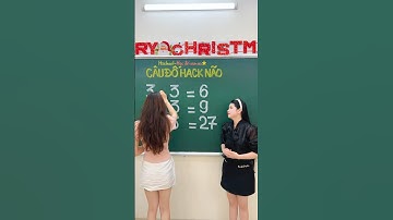 Tập 371: Câu đố hack não ✌️#shorts #shortvideo #maths #toanhoc #toanthaymanhhung #hacknao #hschool