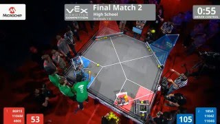 VRC HS 2016 Nothing But Net World Championship Final 2