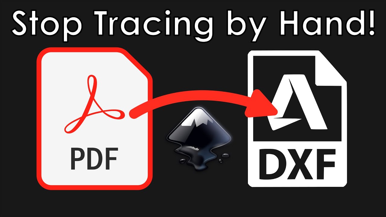 PDF to DXF Without Manual Tracing | Quick CAD Tips Pt.1