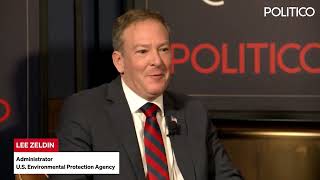 US EPA Administrator Zeldin talks endangerment finding repeal, energy dominance, and more | POLITICO
