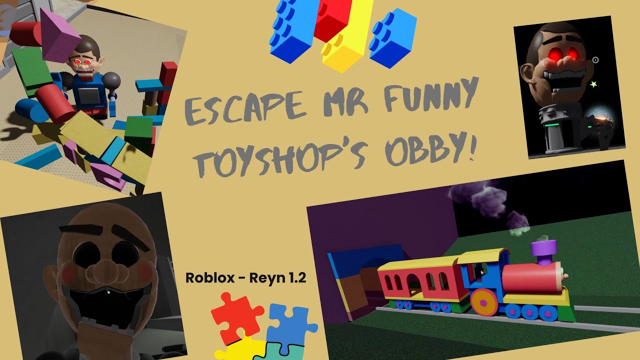 Escape Mr Funny's Obby! Reyn 1.2 YouTube