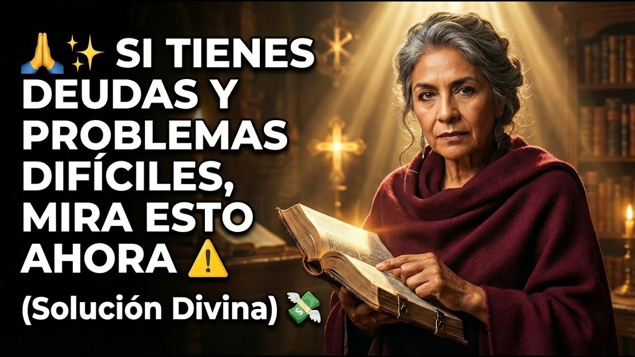 🙏✨ SI TIENES DEUDAS Y PROBLEMAS DIFÍCILES, MIRA ESTO YA ⚠️ (Solución Divina) 💸