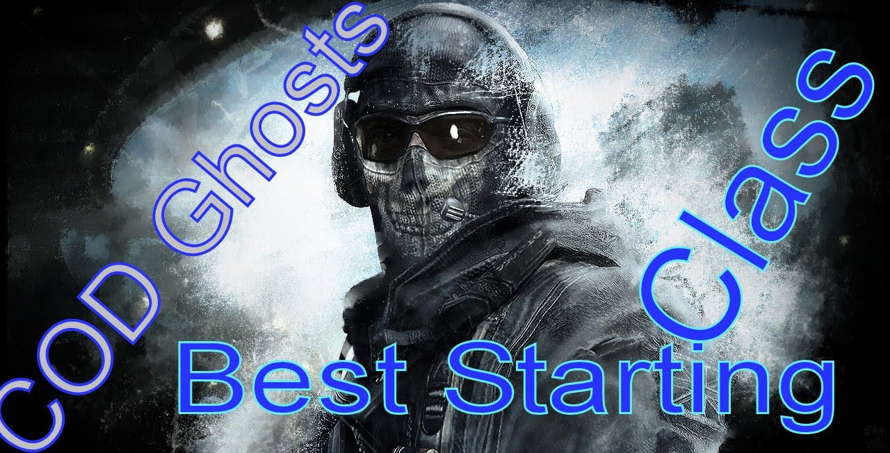 COD Ghosts Best Starting Class Raw Edition YouTube