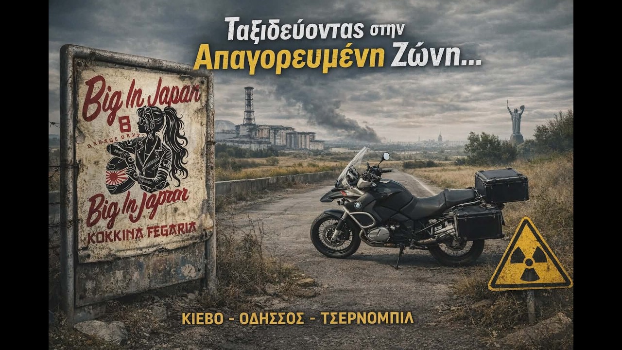 By motorcycle in Chernobyl, Ukraine, by Mototraveler – Video