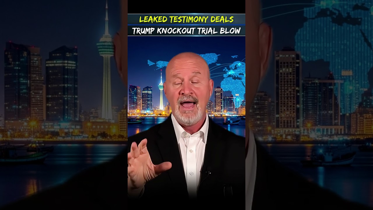 BREAKING: Leaked Testimony Deals Trump KNOCKOUT Trial Blow