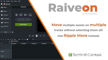 Camtasia Video Tips: Move Multiple Items