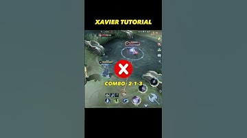 Xavier Tutorial #mobilelegends #jezuml