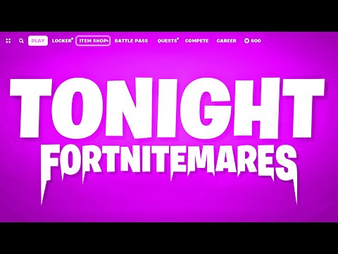 Fortnite Tonight Shop LEAKED EARLY!! (Fortnitemares)