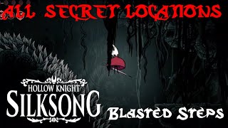 Hollow Knight Silksong All Hidden Area Secret Passage Shortcuts In Blasted Steps - GogetaSuperx