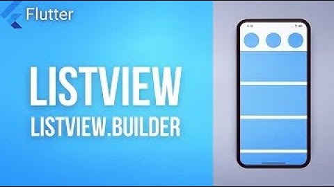 How to create list of items in flutter | ListView | ListView.builder | in #flutter #firebase