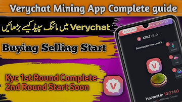 How to Create Verychat Account / How to Increase Verychat Mining Speed / Verychat Mining App