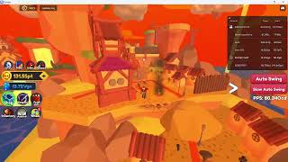 Roblox Sword fighters simulator the best op island glitch for late game!
