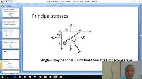 M G GADGIL  continuum mechanics  Lecture 3