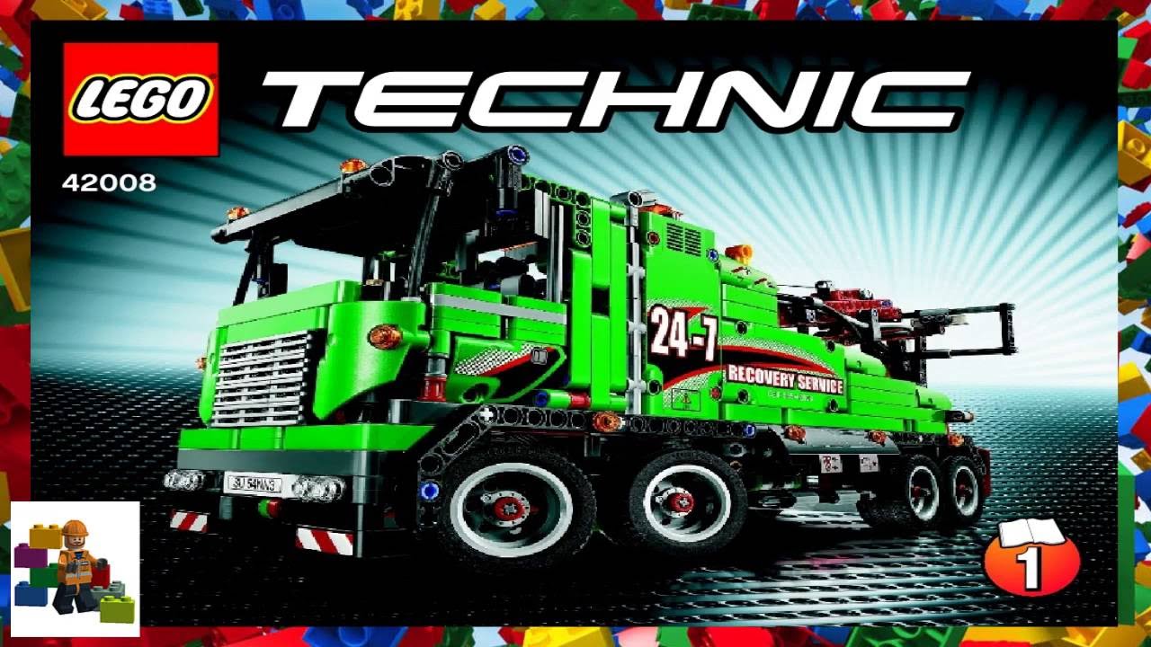 lego technic 42008 b model instructions