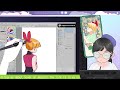 Say hi and draw with me☺️🎨✨️【Part. 95】【イラスト作業配信】