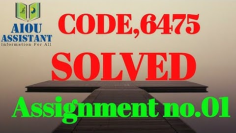 Aiou solved Assignment autumn 2020 || BED solved Assignment Autumn 2020