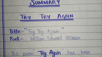 10 class summary try try again #summary #summary try again with quotations#tryagain #quotations