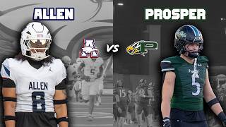 Full #4 Allen vs #18 Prosper EAGLES WIN! BATTLE OF THE EAGLES 2026 TEXAS HIGH SCHOOL FOOTBALL #txhsfb Guide