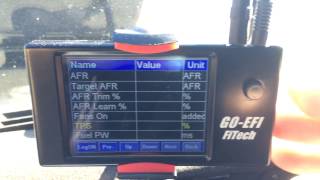 Initial tuning to Fitech EFI 400hp system