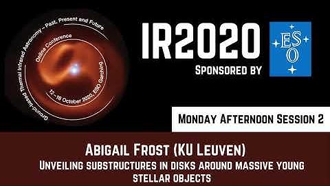 Unveiling substructures in disks around massive young stellar objects | Abigail Frost