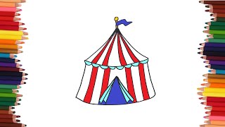 How to draw a circus | Easy drawings How to draw a circus | Easy drawings