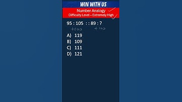 IQ Test | number analogy by Win With Us #7 #analogy #reasoning #ssccgl
