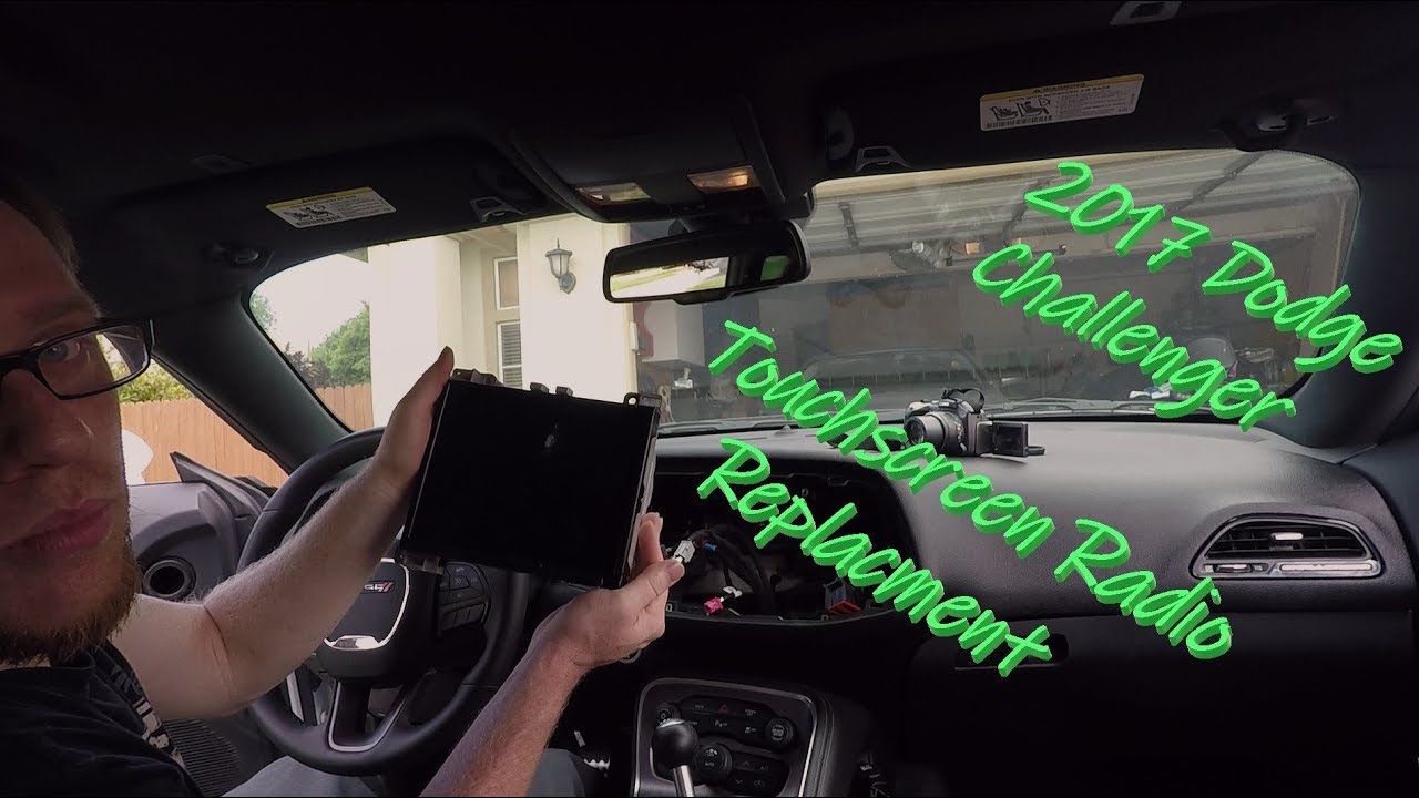 2017 Dodge Challenger Touchscreen replacement WALKTHROUGH! - YouTube