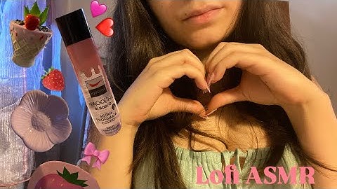 LoFi / Low Quality ASMR 🩷🍒| Tapping & Scratching Random Objects in My Room (No Talking)