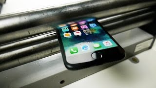 What Happens If You Squash Iphone 7 In A Metal Roller?