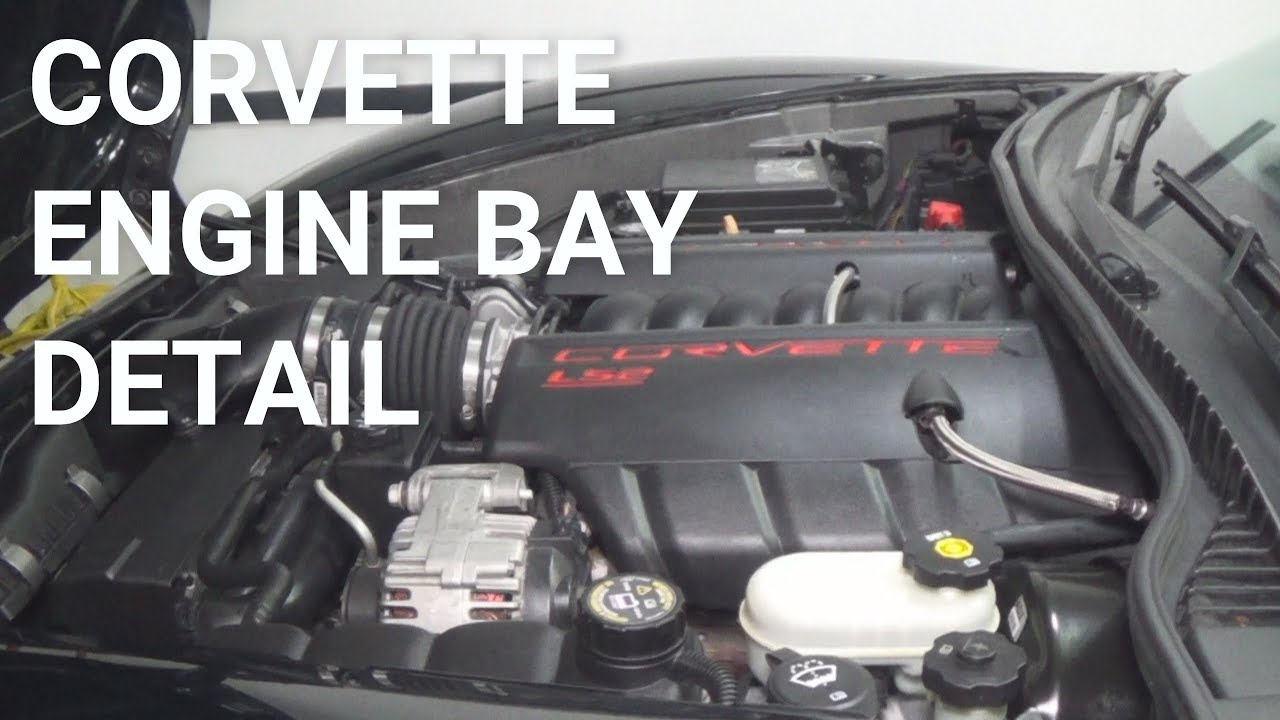 How I Detail My Corvette Engine Bay