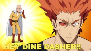 Saitama Encounters Garou While Trying To Dine & Dash