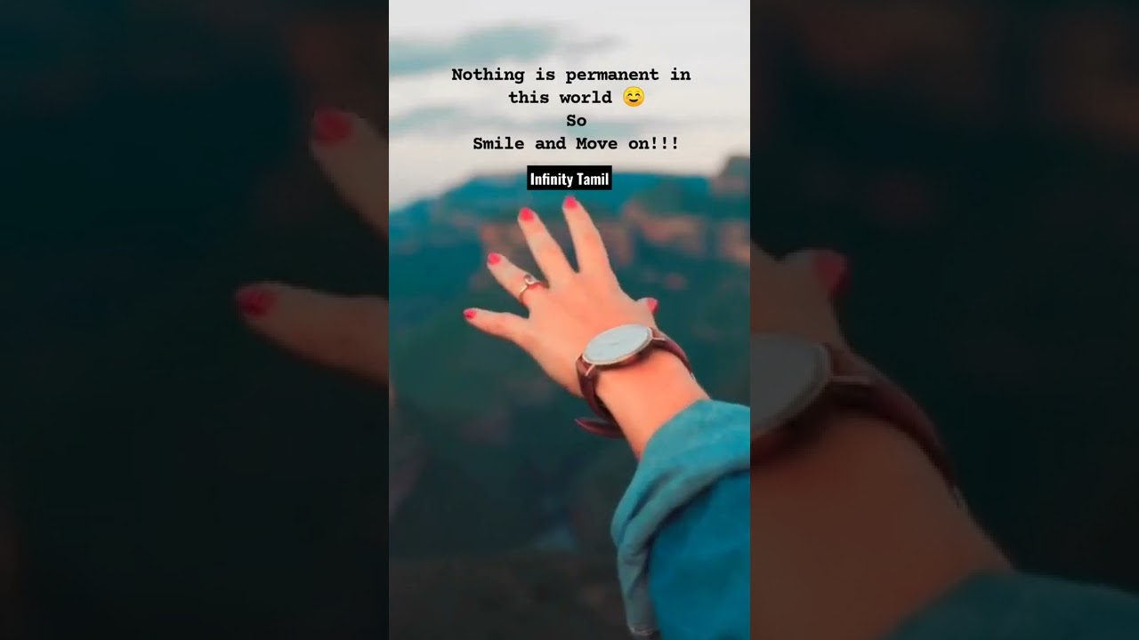 Nothing is permanent 😣💔
