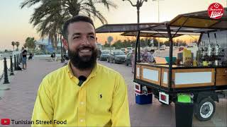 أحمد المهندس التونسي صاحب فكرة المقهى على الدراجة الهوائية  من سنة 2021 الى 2023 ماذا تغير ؟