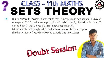 Solution of class 11th maths miscellaneous exercise on chapter 1 question no. 15 || Worldeez Academy