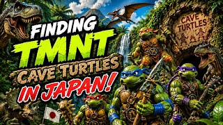 Finding TMNT Cave Turtles in Japan!🦖🦕🐢🐢🇯🇵