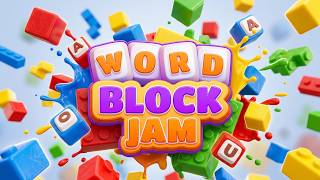 Word Block Jam Game Gameplay Android screenshot 5