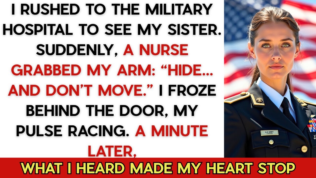 I Rushed To The Hospital For My Sister. A Nurse Stopped Me ‘Hide & Wait’ I Froze When I Realized Why