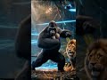 Chimp Vibes Too Hard… Lion Forgot He’s the King 😂🐒🦁
